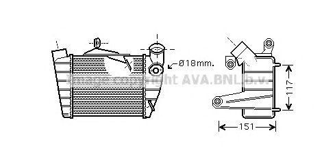 Интеркулер SA4019 AVA