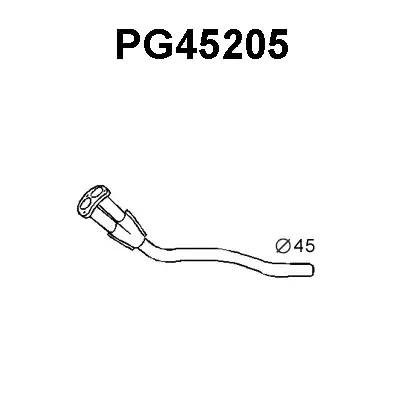Выпускной трубопровод PG45205 VENEPORTE