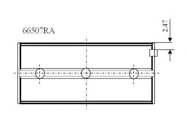 Подшипник 66507RA GLYCO