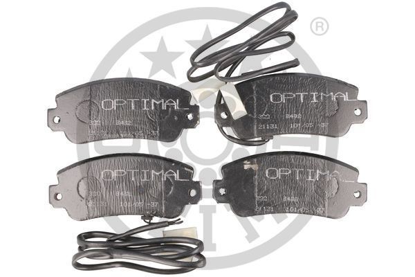 Комплект тормозных колодок, диско 9492 OPTIMAL