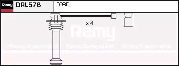 Ккомплект проводов зажигания DRL576 DELCO REMY