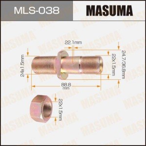Болт - шпилька крепления колеса MLS-038 MASUMA