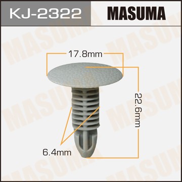 Клипса крепежная KJ2322 MASUMA