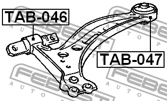 Сайлентблок TAB-047 FEBEST