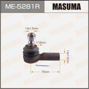 Наконечник рулевой тяги ME-5281R MASUMA