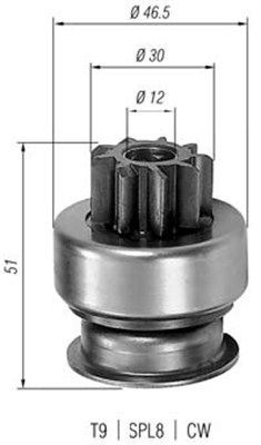 Деталь 940113020185 MAGNETI MARELLI